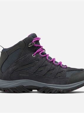 Columbia Crestwood Mid Waterproof Hiking Boots Women's 8